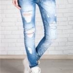 Как сделать джинсы дырявыми красиво