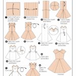Как сделать открытку с платьем из газеты
